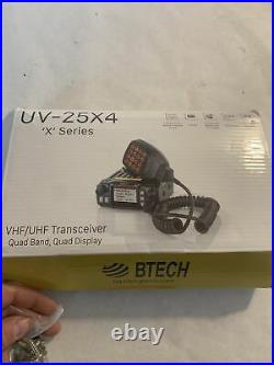 BTECH Mini UV-25X4 25 Watt Tri-Band Base Mobile Radio VHF 1.25M UHF Amateur Ham