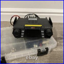 BTECH UV-50X2 50 Watt Dual Band Mobile HAM Radio withProgramming Cable TESTED