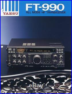 Base Station/ Mobile/ Yaesu FT-990 HF Tranciever / with accessories/NOS Mint