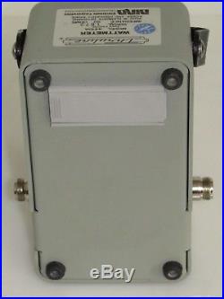 Bird 4410a Thruline RF Wattmeter Multi-Range Broadband Power Meter + Suitcase 43