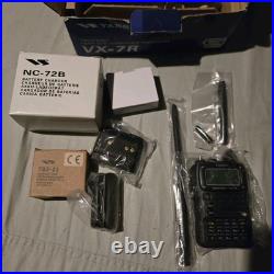Black Yaesu VX 7R Radio Transceiver Brand New In Box All Original