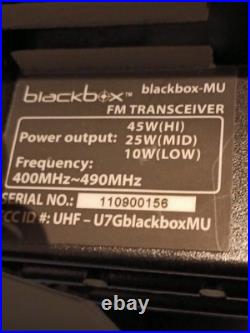 Blackbox-MU Mobile Ham Radio Transceiver Keypad Microphone, LCD Screen