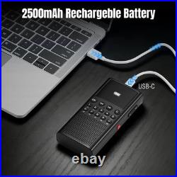 CHOYONG WT2 Network Radio WiFi 4G PoC UHF HT Walkie FM AM SW Full Band Receiver