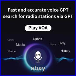 CHOYONG WT2 Network Radio WiFi 4G PoC UHF HT Walkie FM AM SW Full Band Receiver
