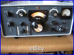 COLLECTOR QUALITY COLLINS KWM 2A TRANSCEIVER With 516F2 POWER SUPPLY SPEAKER
