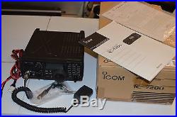 COM IC-7200 Portable radio, HF/6M, 100W SSB, CW transceiver