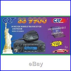 CRT SS 9900 V4 Ham Radio CB CTCSS Superstar Anytone 6666 10 11 12m Programmed
