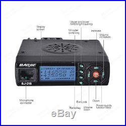 Car Mobile Radio 25W Output Power BJ-218 VHF/UHF 136-174/400-470MHz Transceiver