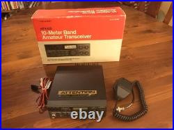 Certified Realistic HTX-100 10-Meter SSB/CW Mobile Ham Radio Transceiver With Box