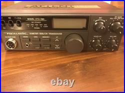 Certified Realistic HTX-100 10-Meter SSB/CW Mobile Ham Radio Transceiver With Box