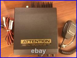 Certified Realistic HTX-100 10-Meter SSB/CW Mobile Ham Radio Transceiver With Box