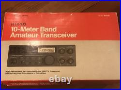 Certified Realistic HTX-100 10-Meter SSB/CW Mobile Ham Radio Transceiver With Box