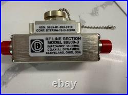 Coaxial dynamics 88500-3 line Section Radio 50 Ohms