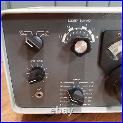 Collins KWM-2 Ham Radio Transceiver & PM-2 Power Station, Powers Up, Untested