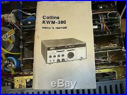 Collins Radio KWM-380 with extra filters, excellent condition