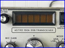 Cubic Astro 150A Single Sideband SSB Ham Radio Transceiver Used
