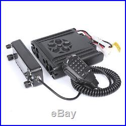 D9000 50W 2 Band VHF UHF 2 way Transceiver mobile Car Radio 50KM Walkie Talkie