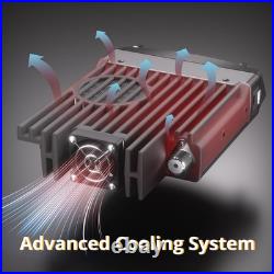 DB50 Dual Band Mobile Radio Transceiver, UHF VHF 50W High Power Amateur Ham Radi