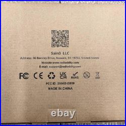 DB50 Dual Band Mobile Radio Transceiver, UHF VHF 50W High Power Amateur Ham Radi