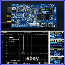DDS AD9910 Arduino Shield 600MHz 1.5GSPS RF Signal Generator Low Spurs Harmonics