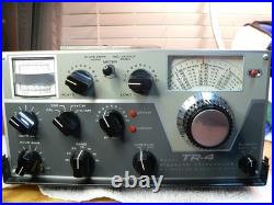 DEFECTIVE Beautiful Late SN Drake TR4 transceiver WRare Drake Factory Ta G3D