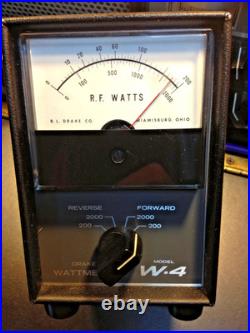 DEFECTIVE Beautiful Late SN Drake TR4 transceiver WRare Drake Factory Ta G3D