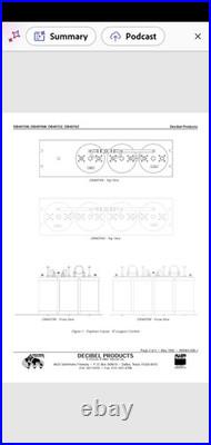 Decibel Duplexer DB-4076W-A, 4 Cavity Pass/Reject, 450-470 MHz, with Free Tuning