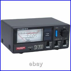 Diamond SX200 SWR Power Meter 1.8-200 MHz 200 Watts