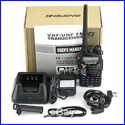 Digital Handheld Radio Scanner Fire Police VHF FM EMS Ham 2 Way Dual Transceiver