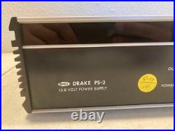 Drake PS-3 13.8 Volt DC Power Supply Amateur Ham Radio Base Station