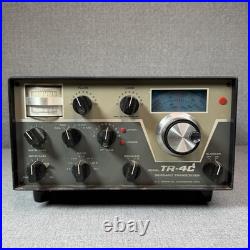 Drake TR-4C Vintage Ham Radio Receiver Untested No Cords