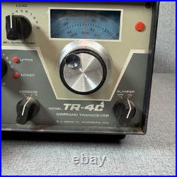 Drake TR-4C Vintage Ham Radio Receiver Untested No Cords