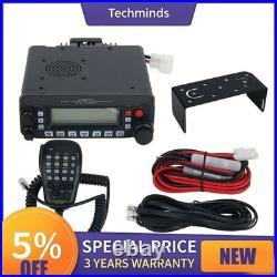 Dual Band FM Transceiver Mobile Radio UHF VHF 50W WithO Antenna Feeder Line Clamp