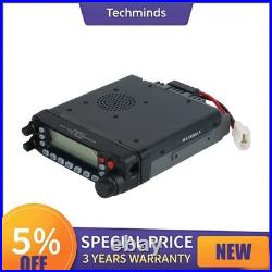 Dual Band FM Transceiver Mobile Radio UHF VHF 50W WithO Antenna Feeder Line Clamp