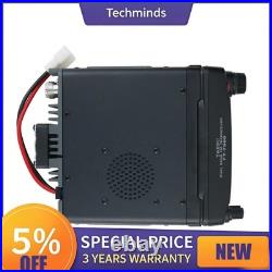 Dual Band FM Transceiver Mobile Radio UHF VHF 50W WithO Antenna Feeder Line Clamp