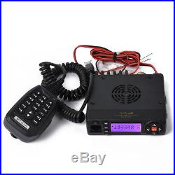 Dual Band VHF UHF Mini Ham Mobile Vehicle Radio Base 128CH Portable Transceiver