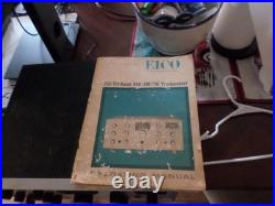 EICO 753 Triband/SSB/AM/CW TransceiverRadio WITH manual