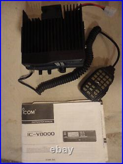 ESTATE ICOM IC-V8000 Ham Radio with manual