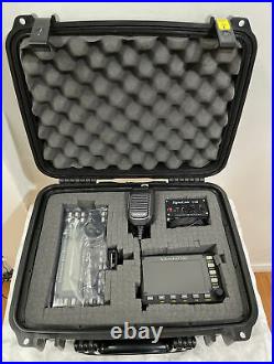 Elecraft KX3 Ham Radio Transceiver With Elecraft PX3 & Signalink On Safety box