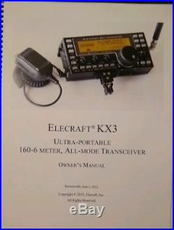 Elecraft KX3 Tranceiver withAuto Tuner +Paddle- Expertly Assembled, Lightly Used