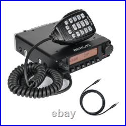 FM Transceiver Retevis GMRS Mobile Radio 40W 8 Repeater Channels Base Station