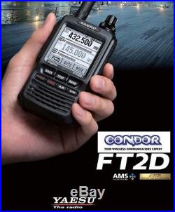 FT-2DR C4FM 144/430 MHz Dual Band Digital Handheld Transceiver. FT2DR