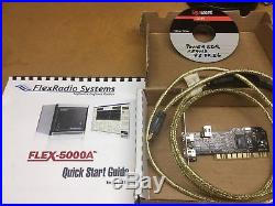 Flex Radio 5000A Transceiver 2 RX with Auto tune SDR ham radio No Resevere