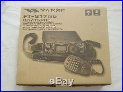 Ft-817nd Yaesu original owner with extras, very good condition