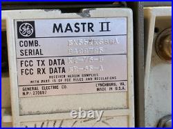 GE MASTR II UHF 100W Mobile Ham Radio Repeater EX55KKS88A 444 MHz Vintage