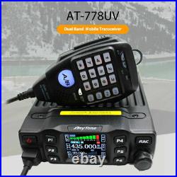 GOOD NEW AnyTone AT-778UV Dual Band Transceiver Mobile Radio VHF&UHF 2 WayRadio