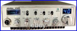 General HP40W 10 Meter Radio 100W AM/FM Loud Dual Echo Blue LED