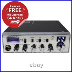 General HP40W 10 Meter Radio 100W AM/FM Loud Dual Echo Blue LED