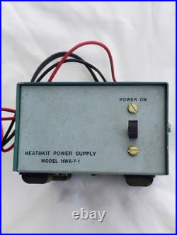HEATHKIT HW-8 TRANSCEIVER / Power Supply HWA-7-1