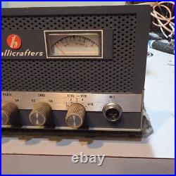 Hallicrafters SX-46 6 Six Meter Amateur Transceiver Tube SEE MY OTHER HAM RADIOS